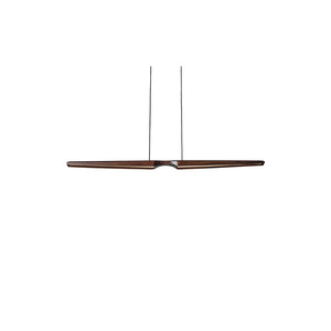 Dakota Linear Pendant Walnut