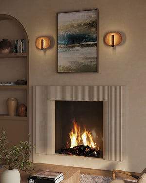 Lustre Wall Sconce Brass
