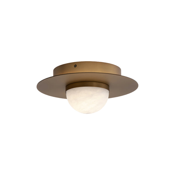 Landed Wall/Flush Mount Brass