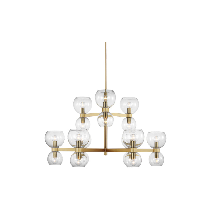 Londyn Medium Chandelier Clear Glass