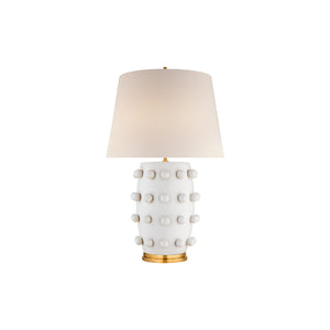 Linden Medium Lamp Plaster White