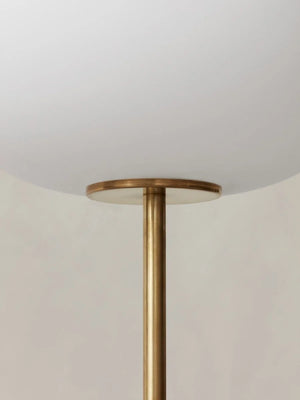 JWDA Floor Lamp Travertine/Brass