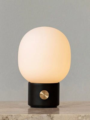 JWDA Corded Table Lamp Black Steel