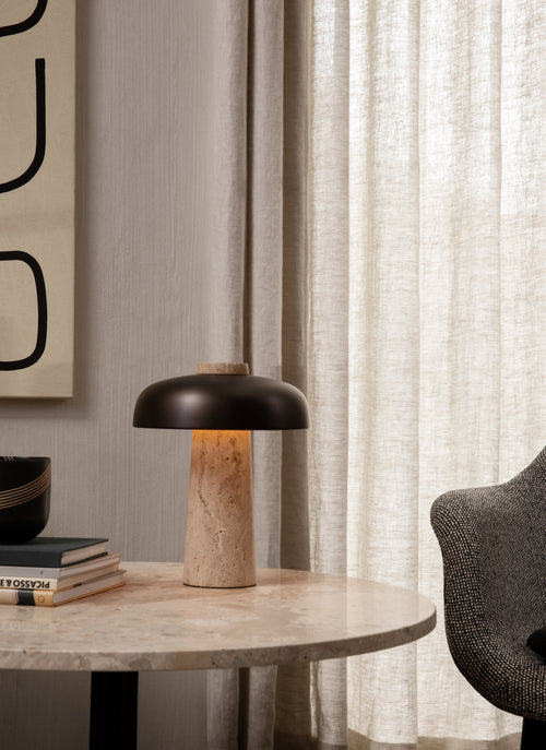 Reverse Table Lamp Bronzed