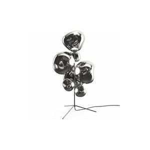Melt Floor Chandelier Silver