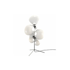 Melt Floor Chandelier Opal/Silver