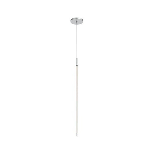 Motif Single L Pendant Chrome