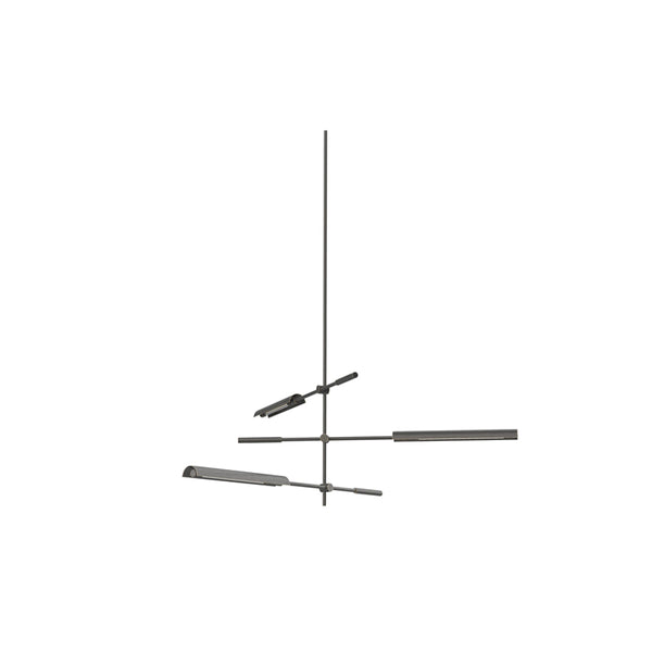 Astrid 3 Multi Pendant Black