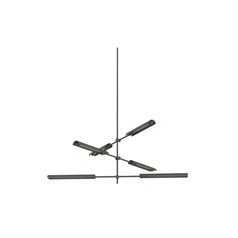 Astrid 6 Multi Pendant Black