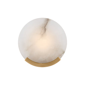 Melange Round Brass