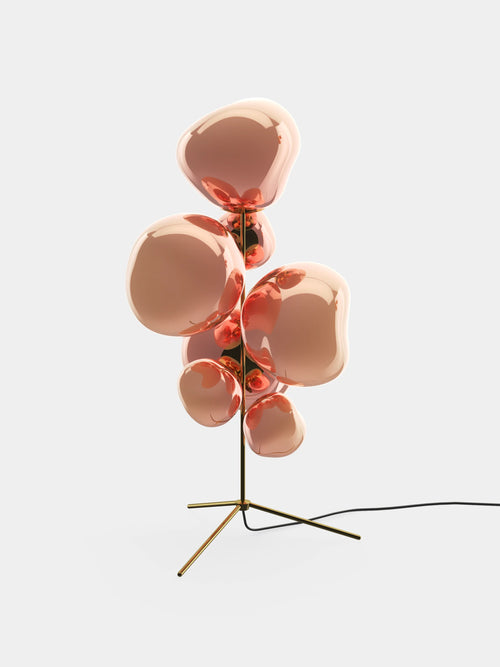 Melt Floor Chandelier Copper