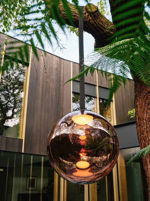 Melt Large Portable Light Copper