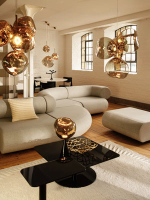 Melt Medium Pendant Light Bronze