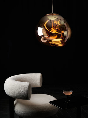 Melt Medium Pendant Light Gold