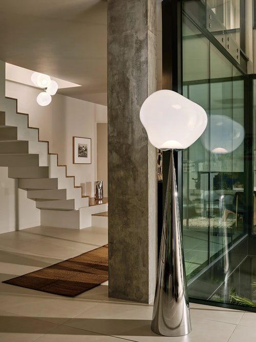 Melt Cone Floor Light Opal