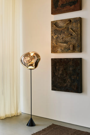 Melt Slim Cone Floor Light Copper