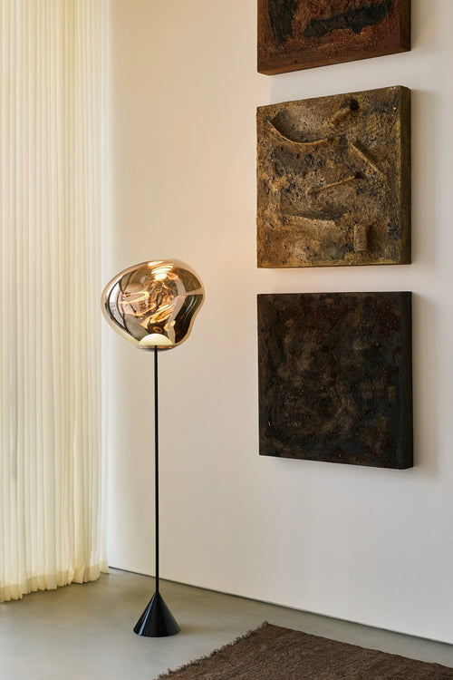 Melt Slim Cone Floor Light Copper