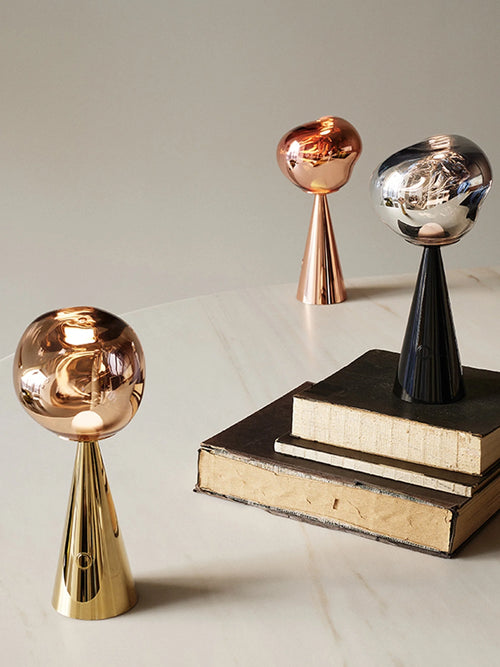 Melt Small Portable Light Gold