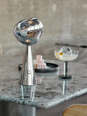 Melt Small Portable Light Silver