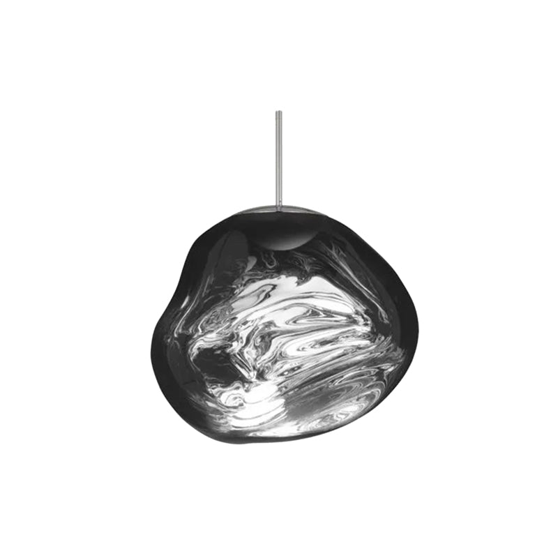 Melt Medium Pendant Silver