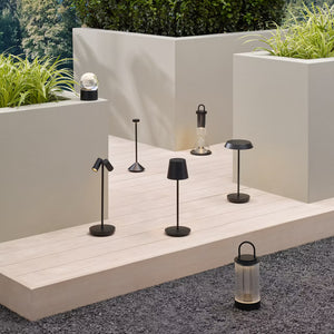Doppia Rechargeable Table Lamp Bronze