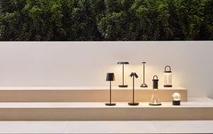 Mina Rechargeable Table Lamp Black