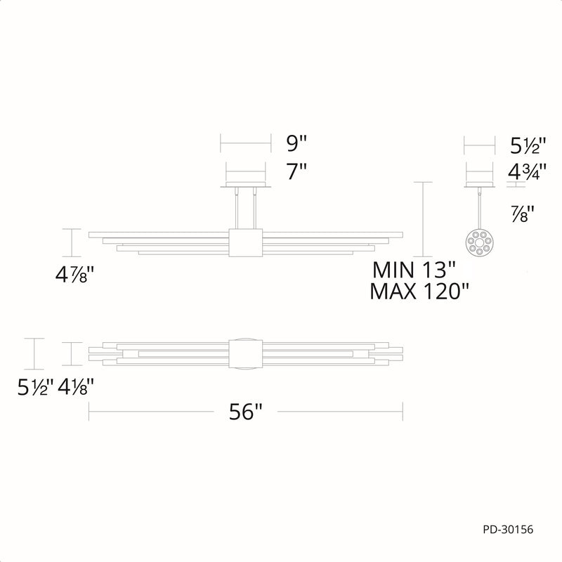 Luzerne Linear Brass