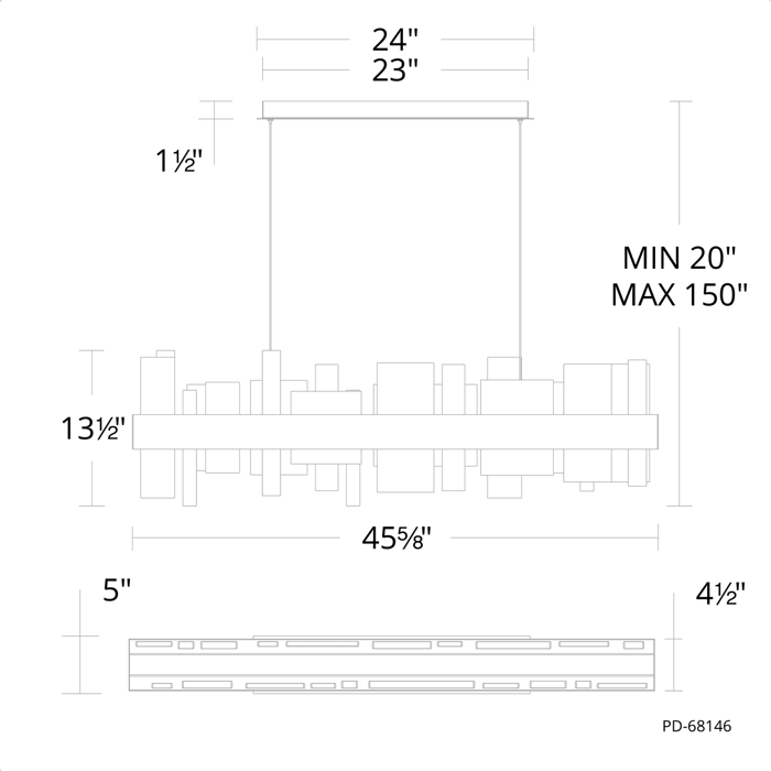 Acropolis Linear Brass