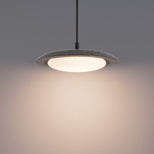 Saturno Pendant Basalt Stone