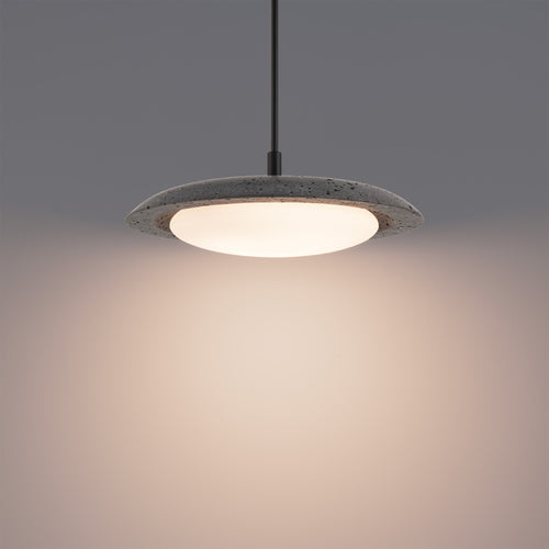 Saturno Pendant Basalt Stone