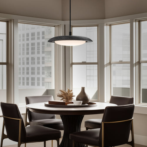 Saturno Pendant Basalt Stone