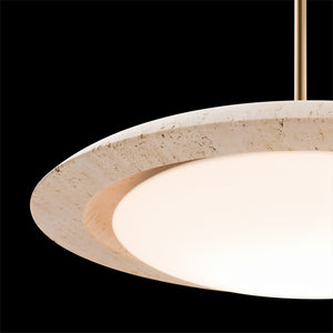 Saturno Pendant Travertine