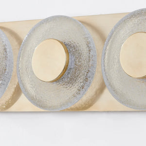 Pearl Wall Sconce Brass