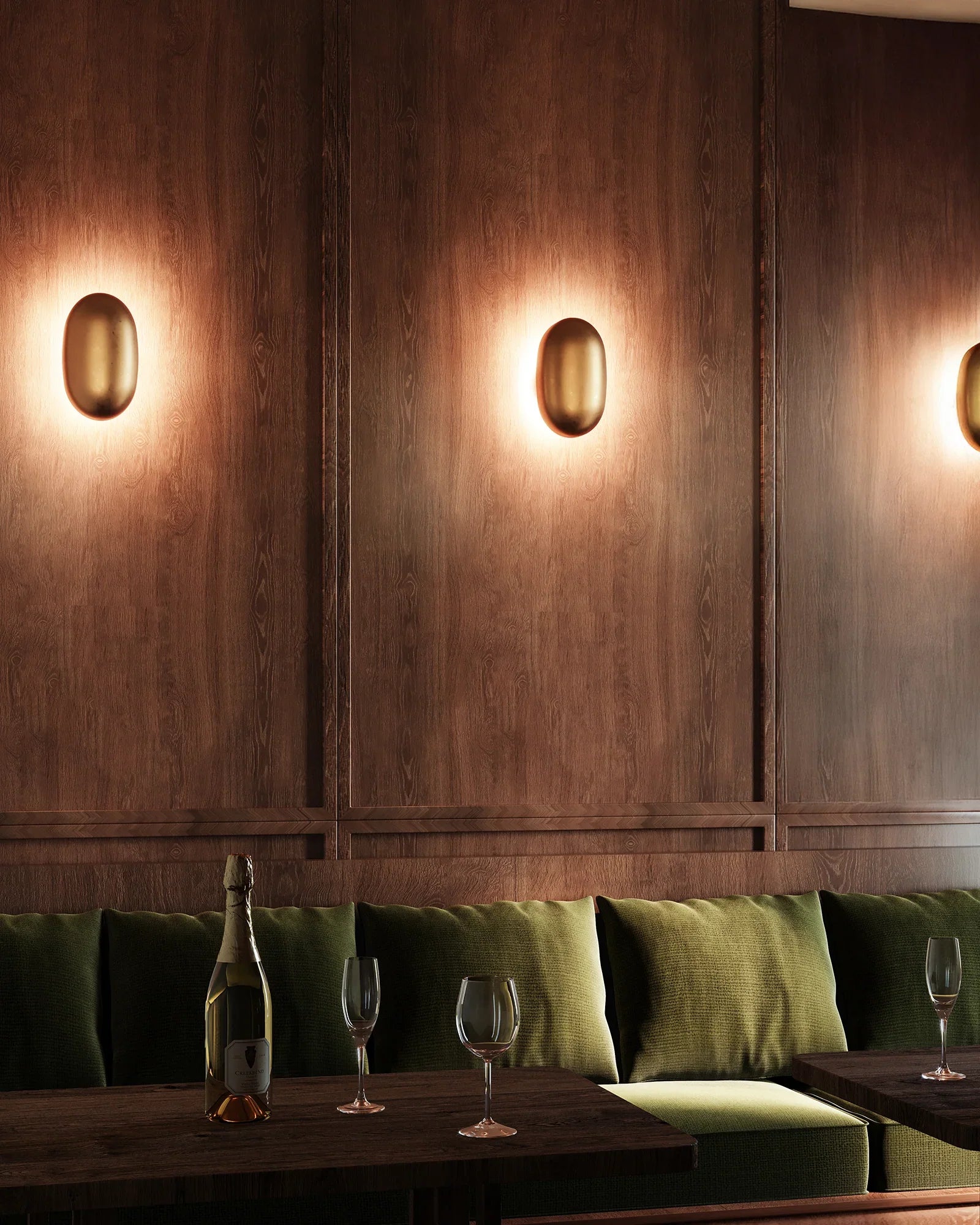 Perle Wall Brass