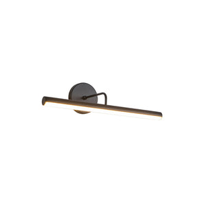 Slender Wall Picture Light Small Black