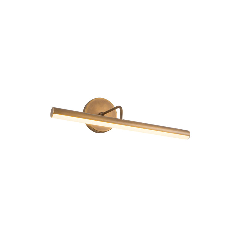 Slender Wall Picture Light Small Brass