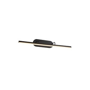 Slender Wall Picture Light Large Black