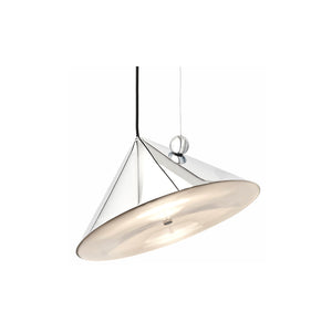 Pose Large Pendant Light Silver