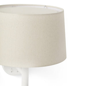 Windsor Aplique Con Lector Blanca/Lino