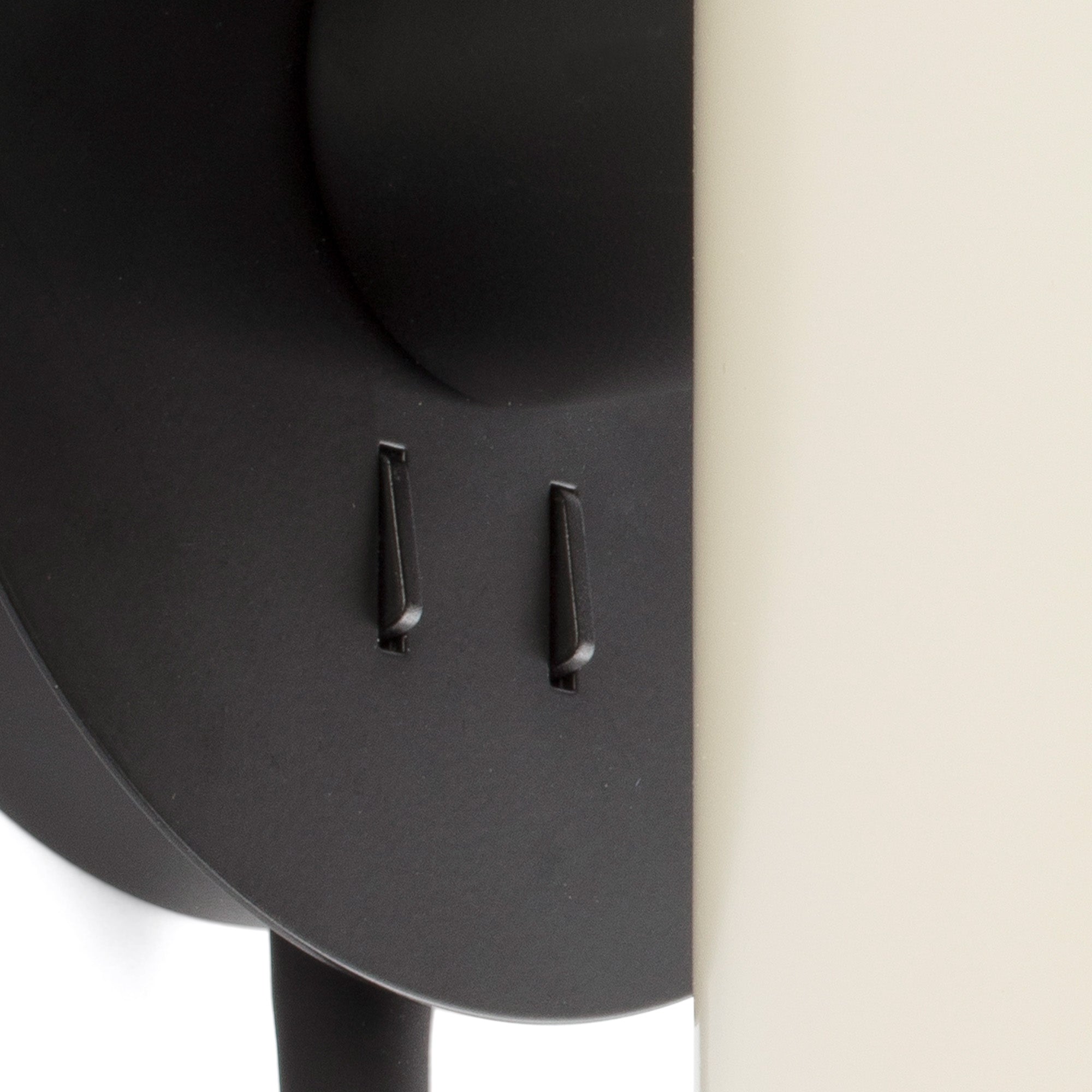 Guadalupe Aplique Con Lector Negra/Beige