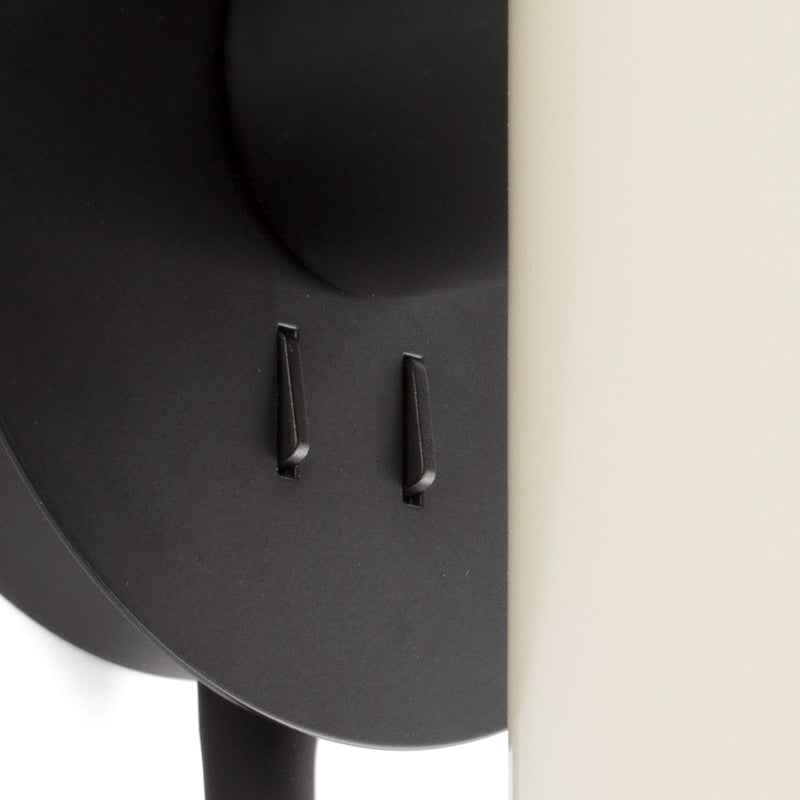 Guadalupe Aplique Con Lector Negra/Beige