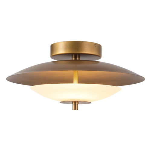 Prescott Brass Semi-Flush Mount