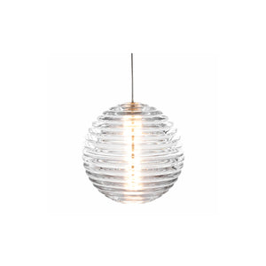 Press Medium Sphere Pendant Clear