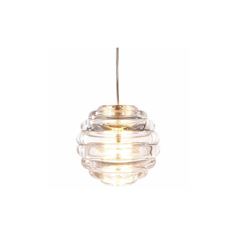 Press Mini Sphere Pendant Clear