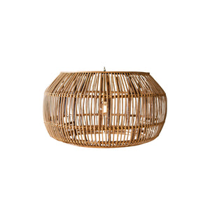 Pantai Large Round Bamboo Pendant Light