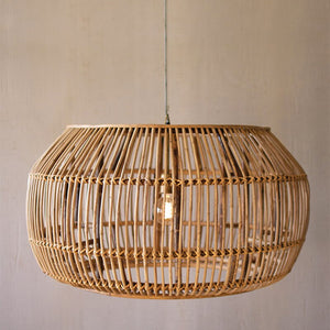 Pantai Large Round Bamboo Pendant Light
