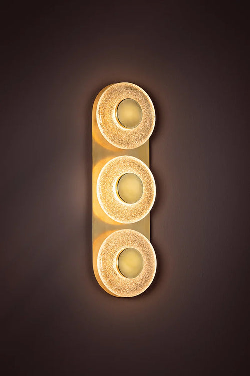 Pearl Wall Sconce Brass