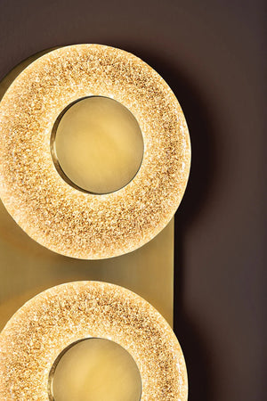Pearl Wall Sconce Brass
