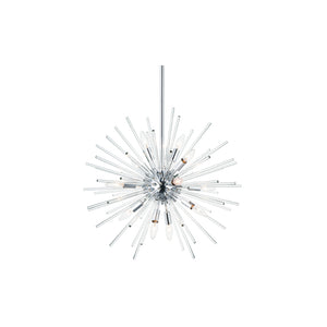 Polaris 12 Light Chandelier Polished Chrome