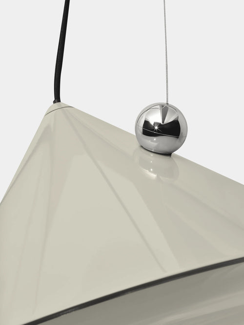 Pose Large Pendant Light Putty